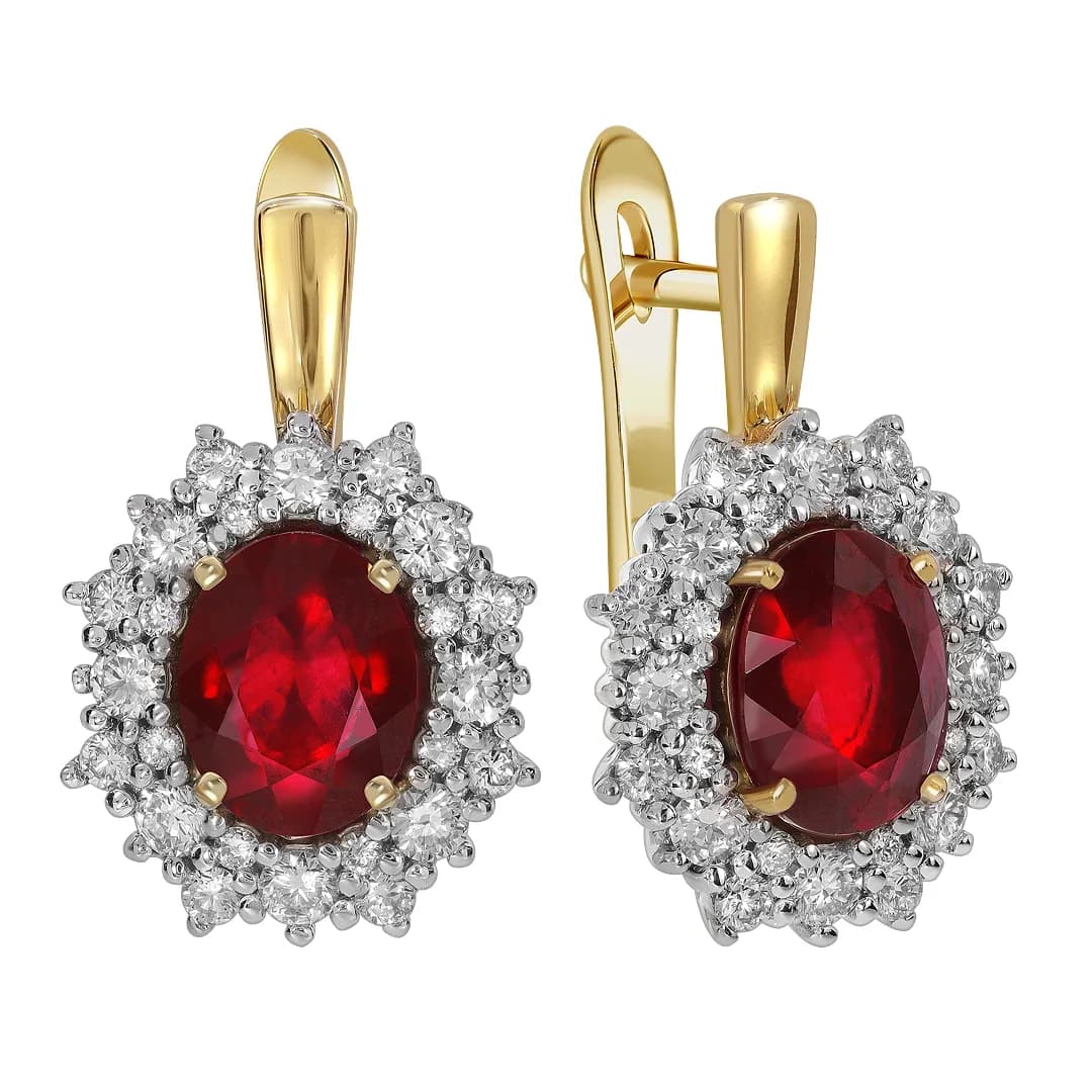 ALG260-rub9x7-Ey Серьги - Image 1