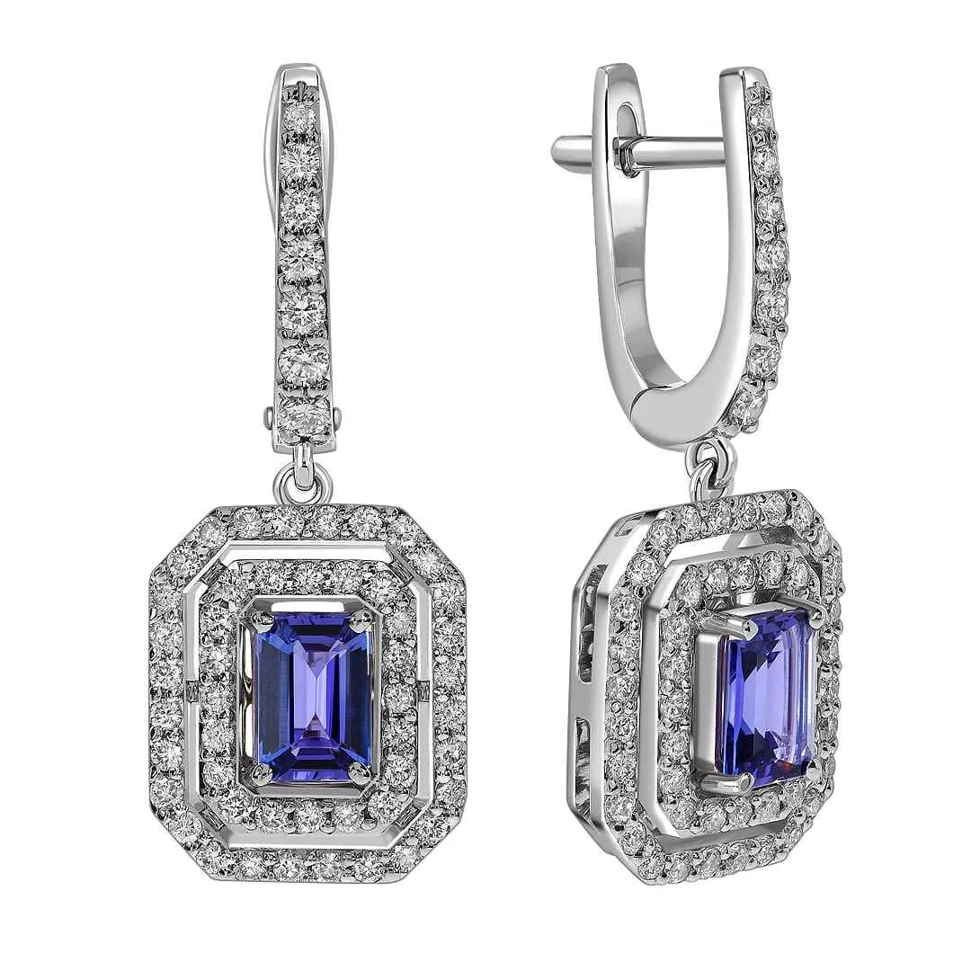 ALG265-tnz6x4-Ew Серьги